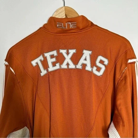 Nike Elite Texas Longhorns Authentic Apparel Full Zip Jacket Size Small